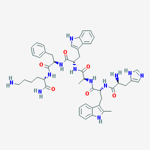 Hexarelin structure